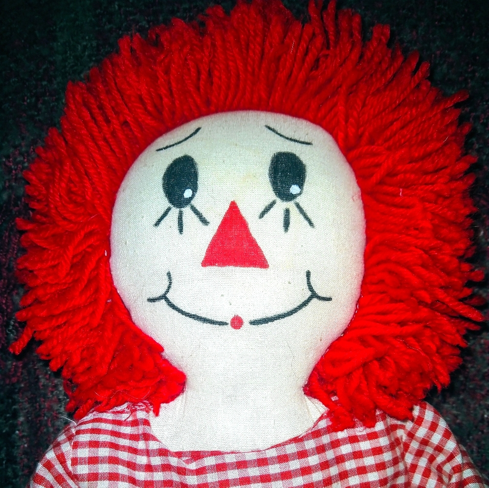 Vintage Rag doll (Raggedy Ann)
